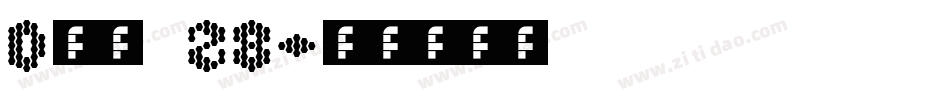 Dot 28字体转换